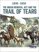 The Trail of Tears was the forced displacement and ethnic cleansing of about 60,000 Native Americans of the ''Five Civilized Tribes'', between 1830 and 1850 by the United States government. White settlers, desiring the lands owned by the Indians, pressured President Andrew Jackson to sign the law into effect on May 28, 1830. The forced migration of tribes to the Southwest to new reservations resulted in perhaps 20,000 deaths along the way. A national disgrace.